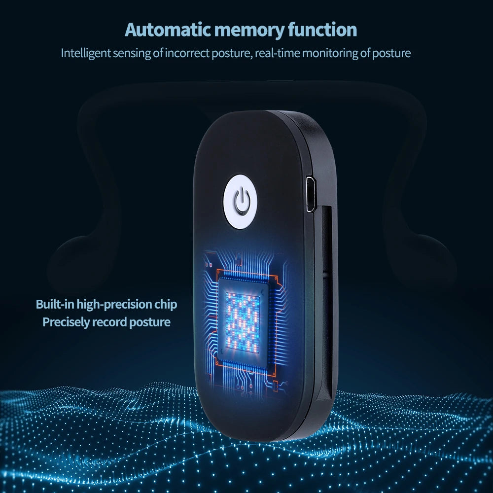 Smart Posture Corrector Device With Vibration Alerts